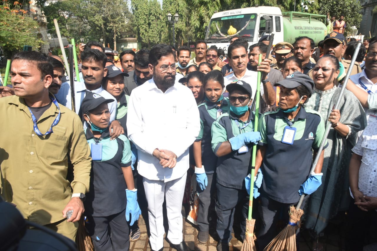 Maharashtra CM Eknath Shinde | स्वच्छ माझा महाराष्ट्र अभियान राज्यभर राबवणार | मुख्यमंत्री एकनाथ शिंदे यांची घोषणा