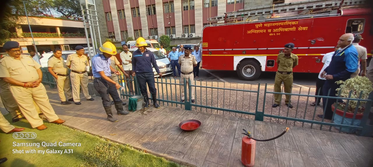  Disaster management training for 2250 security guards in Pune Municipal Corporation!