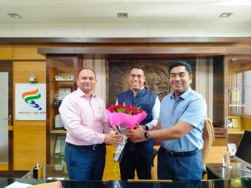   Prithviraj B P IAS accepted charge of the post of Additional Pune Municipal Commissioner 