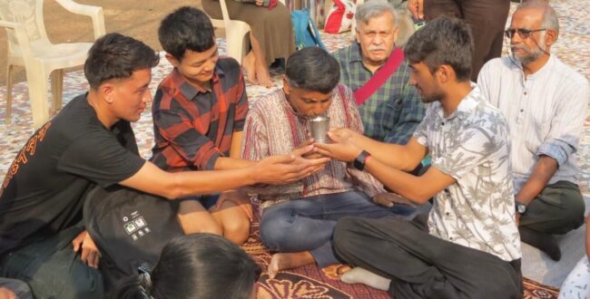 Santosh Lalwani ends 10 days fast in support of Ladakh Santosh Lalwani ends 10 days fast in support of Ladakh