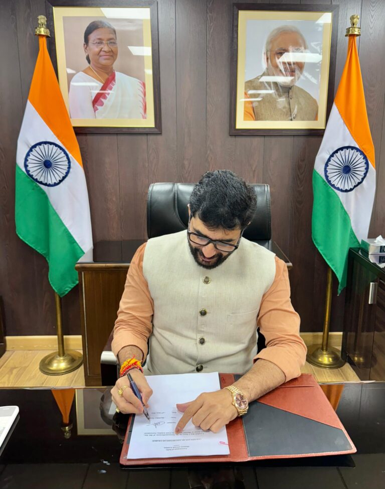 Murlidhar Mohol,Union Minister of State for Civil Aviation assumes charge today