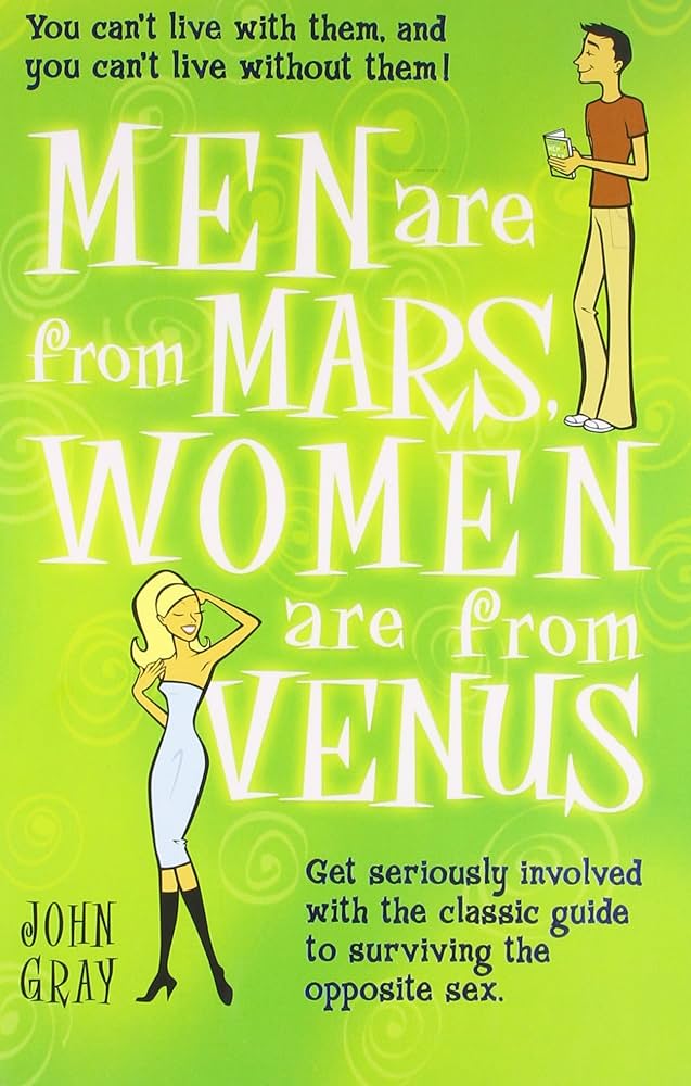 Men are from Mars, Women are from Venus Book Hindi Summary | पुरुष मंगल ग्रह से संबंधित है और महिला शुक्र से संबंधित है | यह समझने से कि दोनों अलग-अलग ग्रहों से हैं, रिश्ते में तनाव कम हो जाएगा |  इसे समझने के लिए यह किताब पढ़ें 