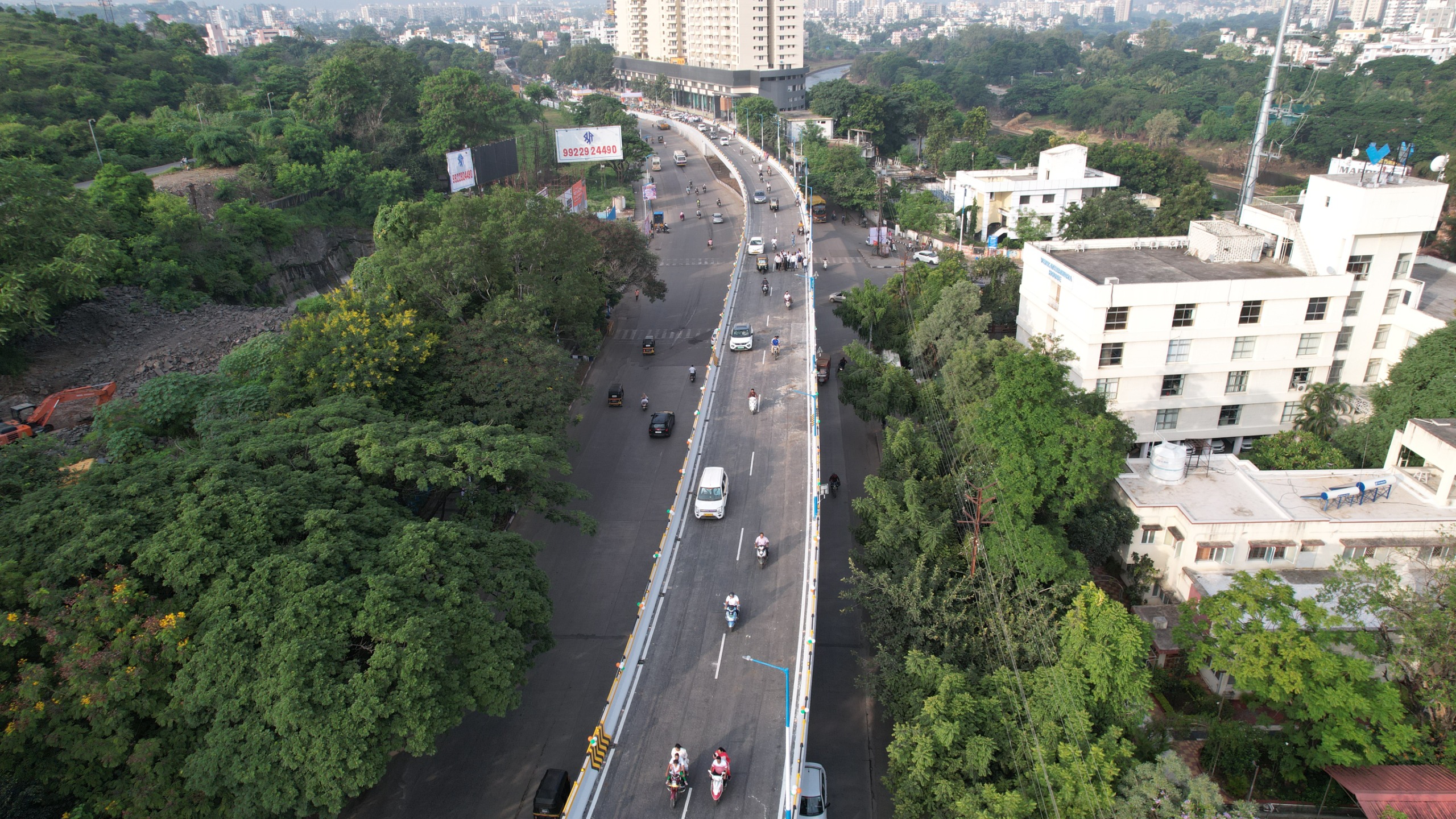 Sinhgad Road Flyover | उपमुख्यमंत्री अजित पवार यांच्या हस्ते सिहंगड रस्त्यावरील उड्डाणपुलाचे लोकार्पण