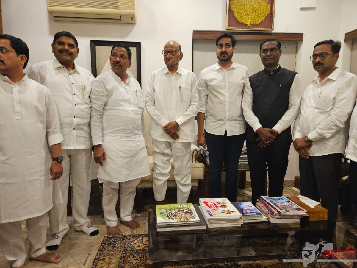 Bapusaheb Pathare | भाजप मध्ये कार्यरत असलेले बापूसाहेब पठारे यांचा राष्ट्रवादी काँग्रेस (शरदचंद्र पवार) पक्षात प्रवेश! Bapusaheb Pathare | भाजप मध्ये कार्यरत असलेले बापूसाहेब पठारे यांचा राष्ट्रवादी काँग्रेस (शरदचंद्र पवार) पक्षात प्रवेश!