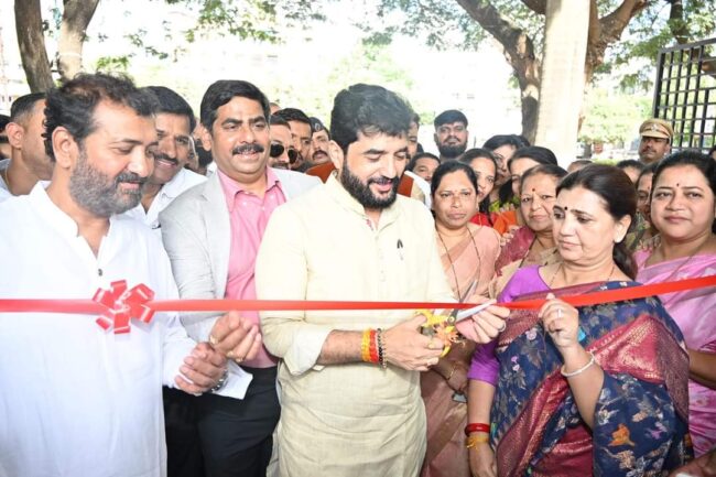 PMC Kalagram Project | पु. ल. देशपांडे उद्यानातील कलाग्रामचे लोकार्पण PMC Kalagram Project | पु. ल. देशपांडे उद्यानातील कलाग्रामचे लोकार्पण