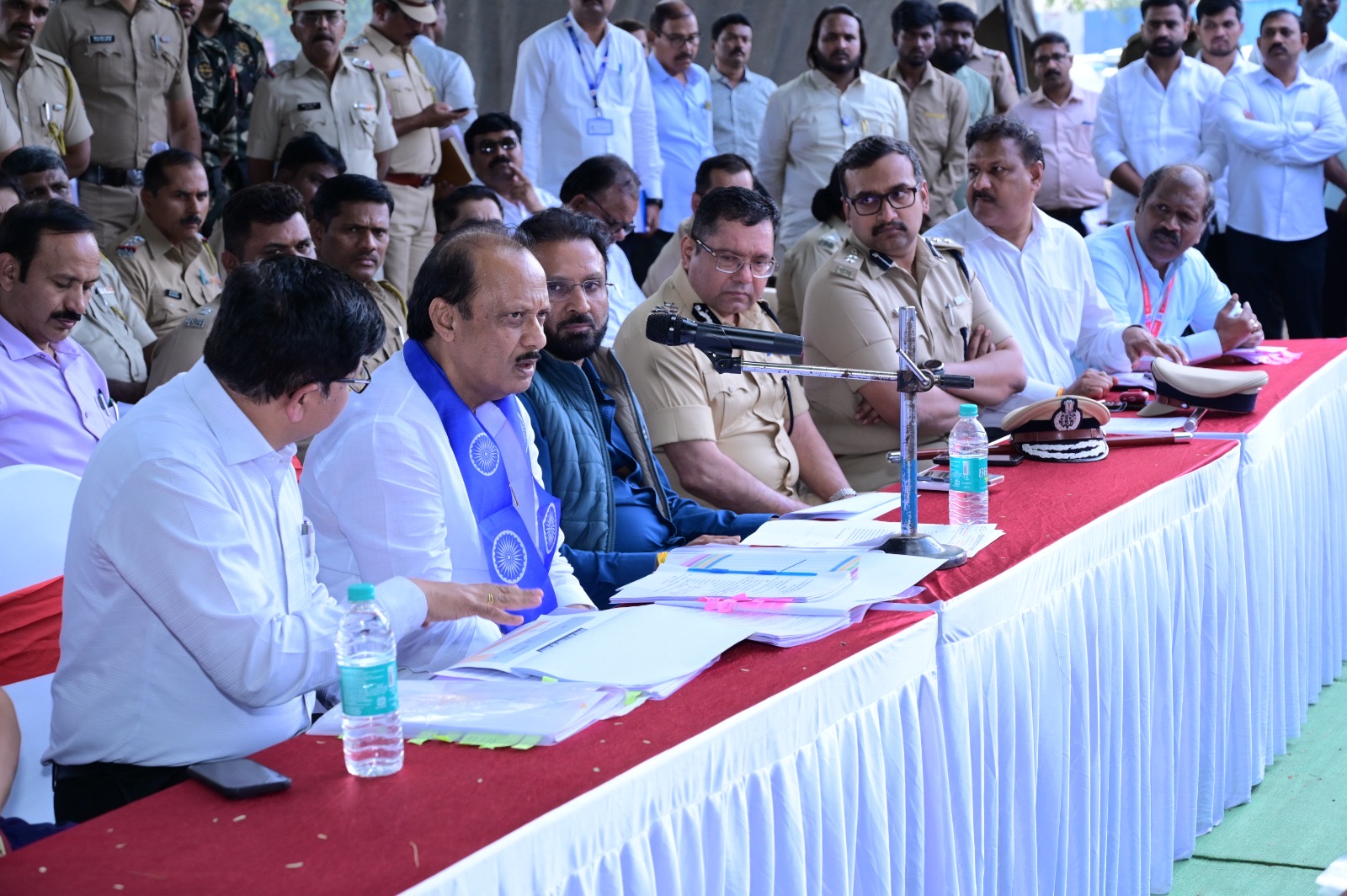 Vijaystambh Abhiwadan Sohala | उपमुख्यमंत्री अजित पवार यांच्याकडून पेरणे फाटा येथील विजयस्तंभास अभिवादन कार्यक्रमाच्या नियोजनाचा आढावा