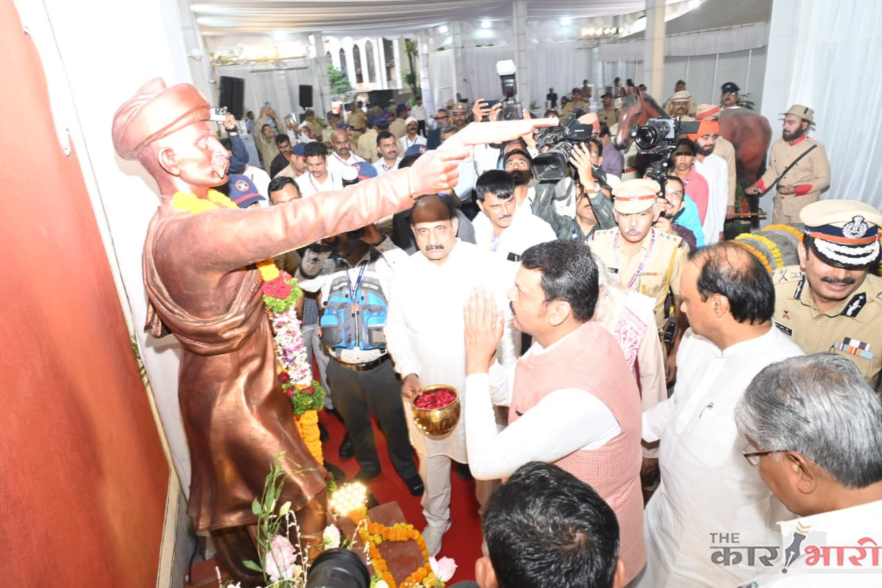 Chapekar Memorial | मुख्यमंत्र्यांच्या हस्ते चिंचवड येथील क्रांतीवीर चापेकर स्मारकाचे लोकार्पण