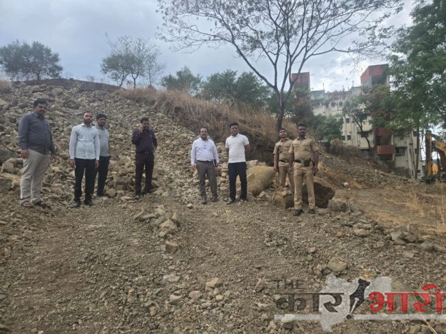 Pune News | बिबवेवाडी येथे पर्यावरणाचा ऱ्हास करणाऱ्याविरुद्ध प्रशासनाच्यावतीने धडक कारवाई