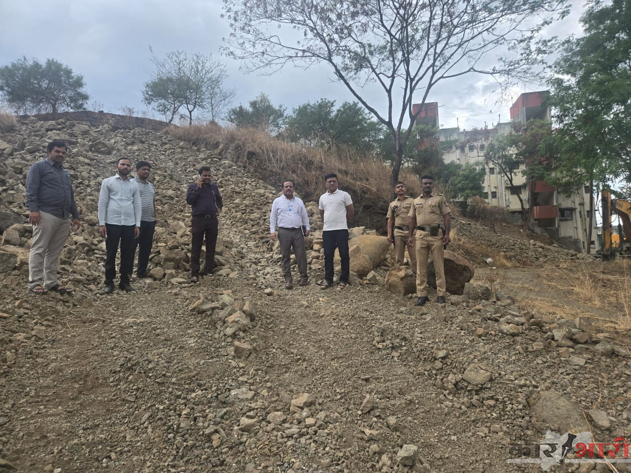 Pune News | बिबवेवाडी येथे पर्यावरणाचा ऱ्हास करणाऱ्याविरुद्ध प्रशासनाच्यावतीने धडक कारवाई