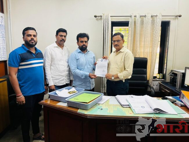 Kothrud Electricity | वीज जाण्याचे प्रमाण वाढल्याबाबत राष्ट्रवादी युवक कोथरूड विधानसभेच्या वतीने कोथरूड महावितरण ला निवेदन