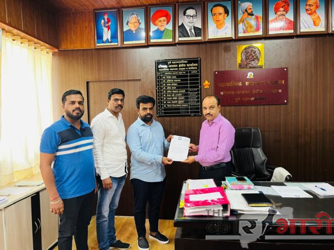 Kothrud News | कोथरूड मधील नालेसफाई आणि रस्त्याचे काम निकृष्ट करणाऱ्या ठेकेदारांना काळ्या यादीत टाका | राष्ट्रवादी युवक काँग्रेस शरदचंद्र पवार कोथरूड विधानसभेची मागणी  