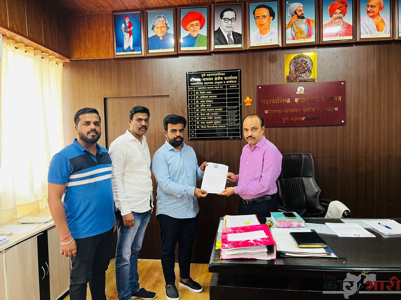 Kothrud News | कोथरूड मधील नालेसफाई आणि रस्त्याचे काम निकृष्ट करणाऱ्या ठेकेदारांना काळ्या यादीत टाका | राष्ट्रवादी युवक काँग्रेस शरदचंद्र पवार कोथरूड विधानसभेची मागणी  