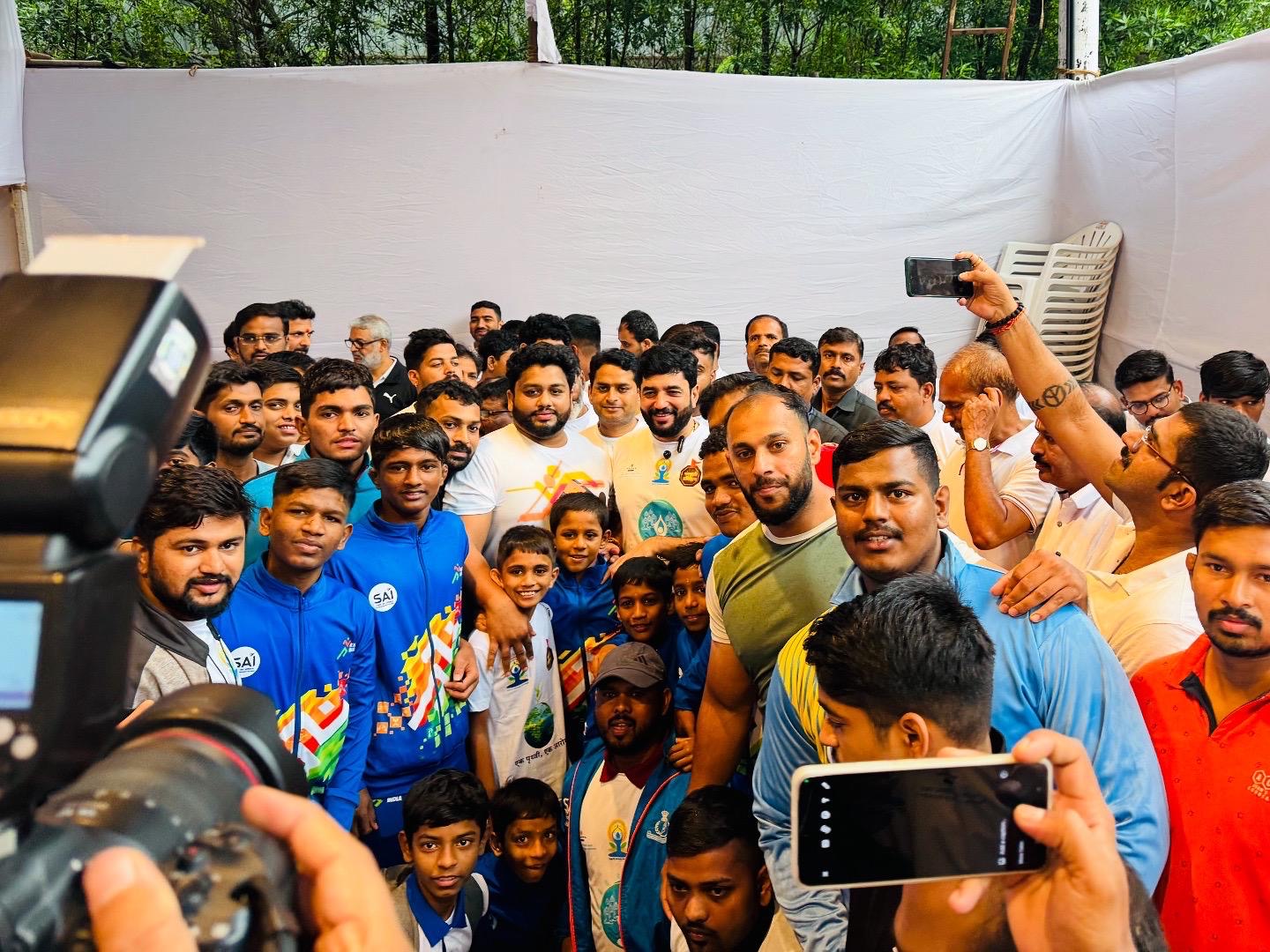 Yoga Day | योग शिबिरात गुलशे तालमीचा सक्रिय सहभाग! Yoga Day | योग शिबिरात गुलशे तालमीचा सक्रिय सहभाग!