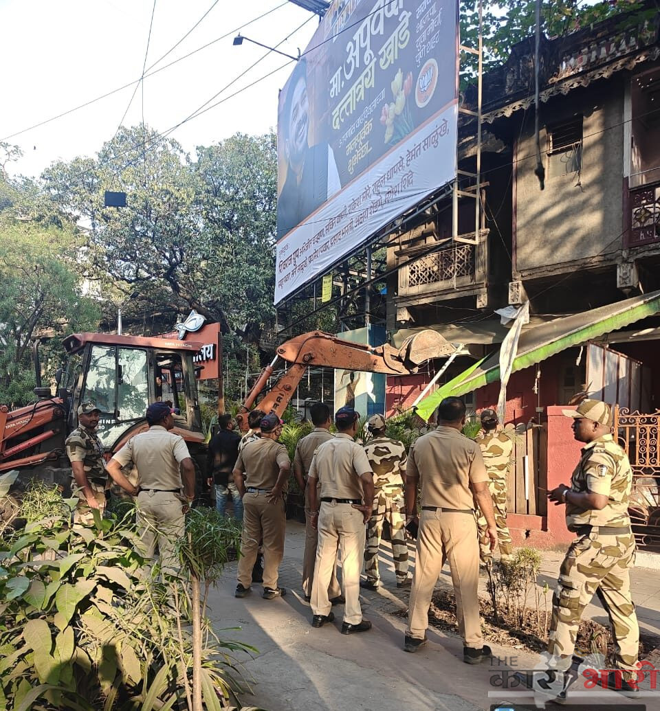 Pune PMC News | जंगली महाराज रोड व फर्ग्युसन रोडवर अतिक्रमण आणि अनधिकृत बांधकामावर कारवाई!