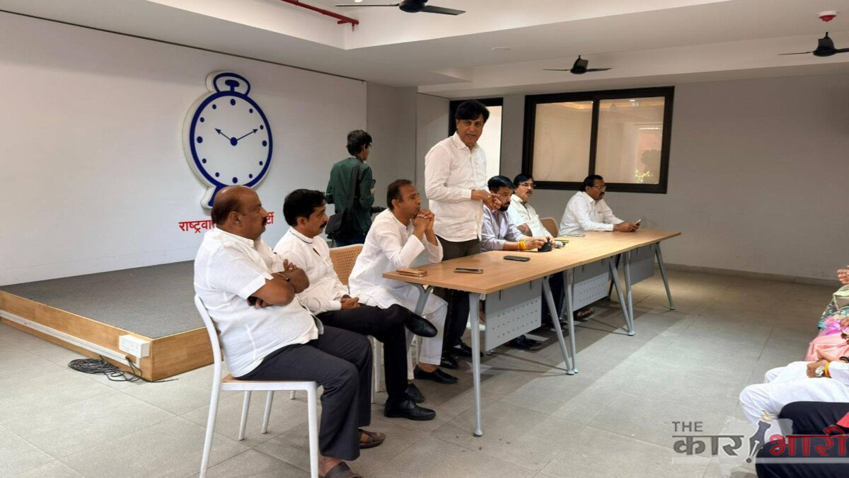 Nilesh Nikam NCP Leader | राष्ट्रवादी काँग्रेसच्या गटनेतेपदी  निलेश निकम यांची नियुक्ती