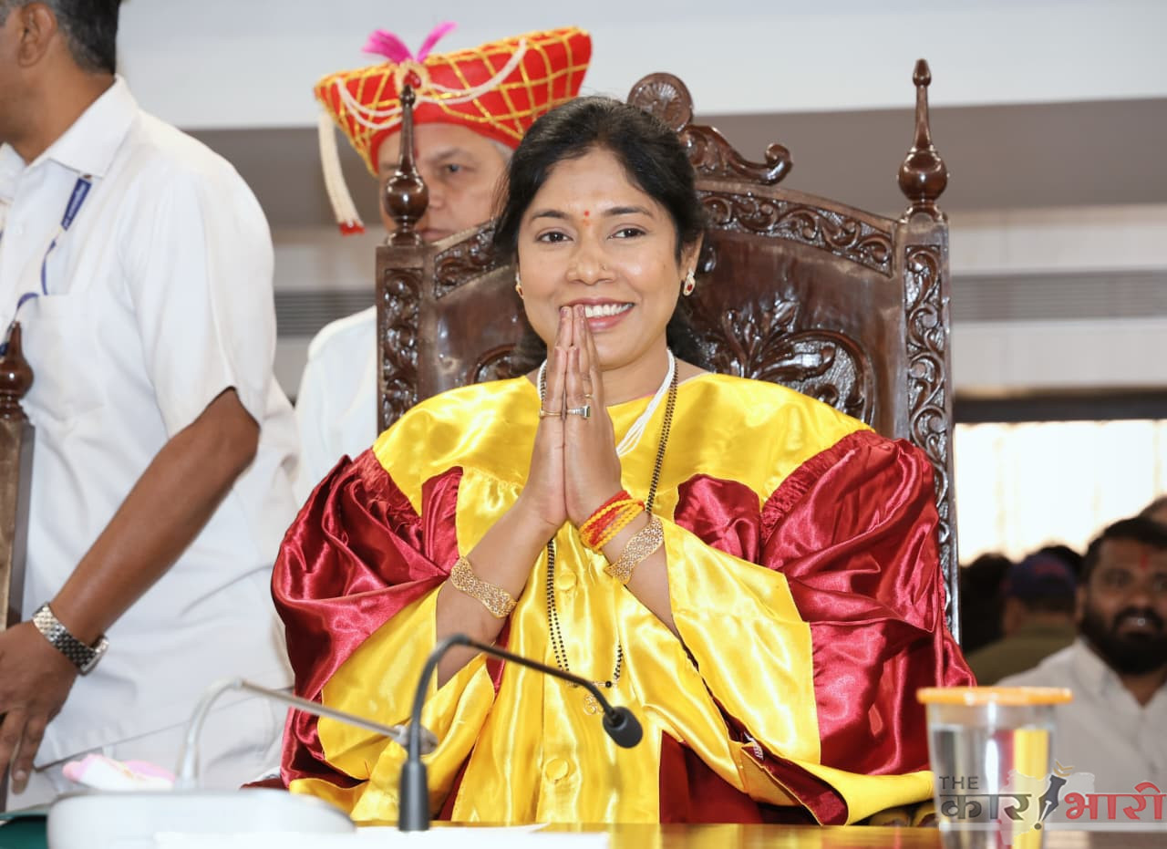 Mayor Manjusha Nagpure | नदीपात्रात राडारोडा टाकण्याच्या प्रकाराची महापौरांकडून गंभीर दखल |  महापौरांचे कारवाईचे आदेश