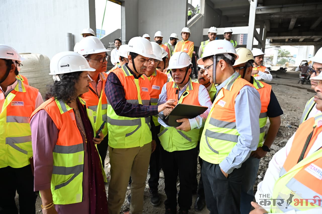 Man Hinjewadi Shivajinagar Metro | माण-हिंजवडी ते शिवाजीनगर मेट्रो : मे २०२६ पर्यंत पहिल्या टप्प्यात १२ स्थानके सुरू करण्याचे उद्दिष्ट!