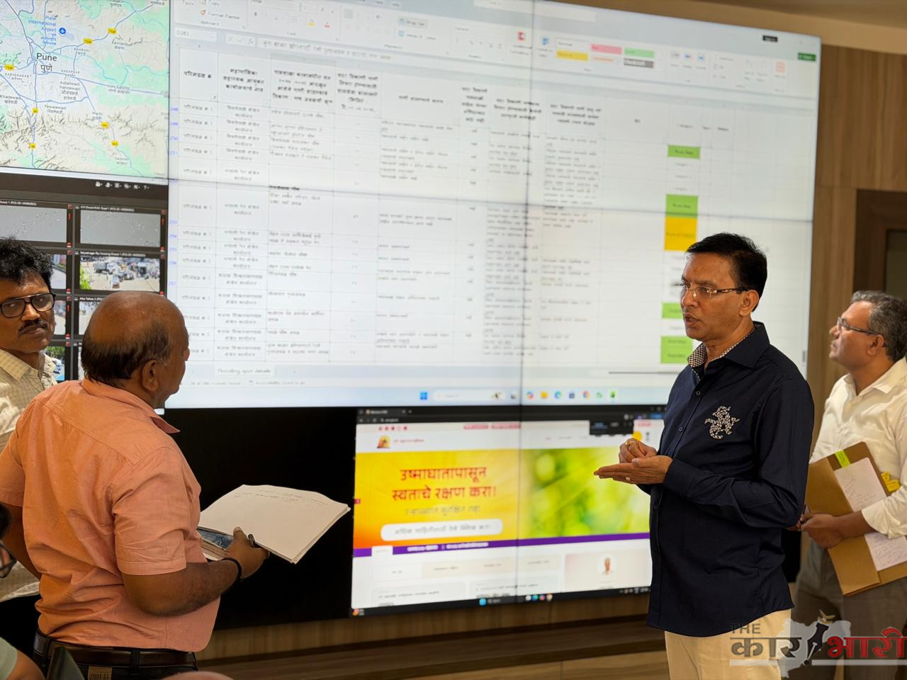 Pune Rain News | शहरात पाणी साठणाऱ्या भागांसाठी ॲक्शन प्लॅन तयार करून तात्काळ व दीर्घकालीन उपाययोजना राबवणार — गणेश बिडकर