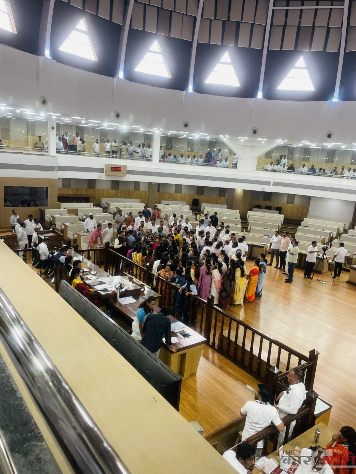 BJP Vs Congress in PMC GB  | महिला आरक्षण विधेयकावरून भाजप-काँग्रेस मुख्य सभेत आमने-सामने