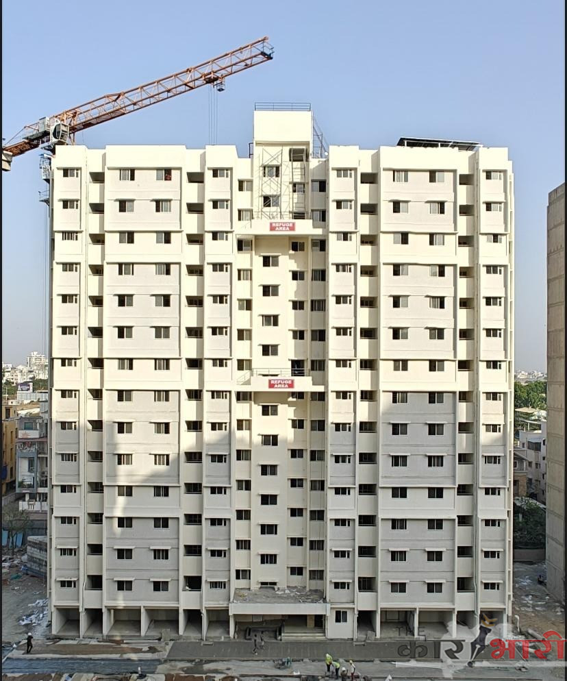 PMRDA | ‘पीएमआरडीए’ने  ९५ दिवसांत उभी केली १४ मजली इमारत! – ‘आशिया’ आणि ‘इंडिया बुक ऑफ रेकॉर्ड्स’मध्ये नोंद!
