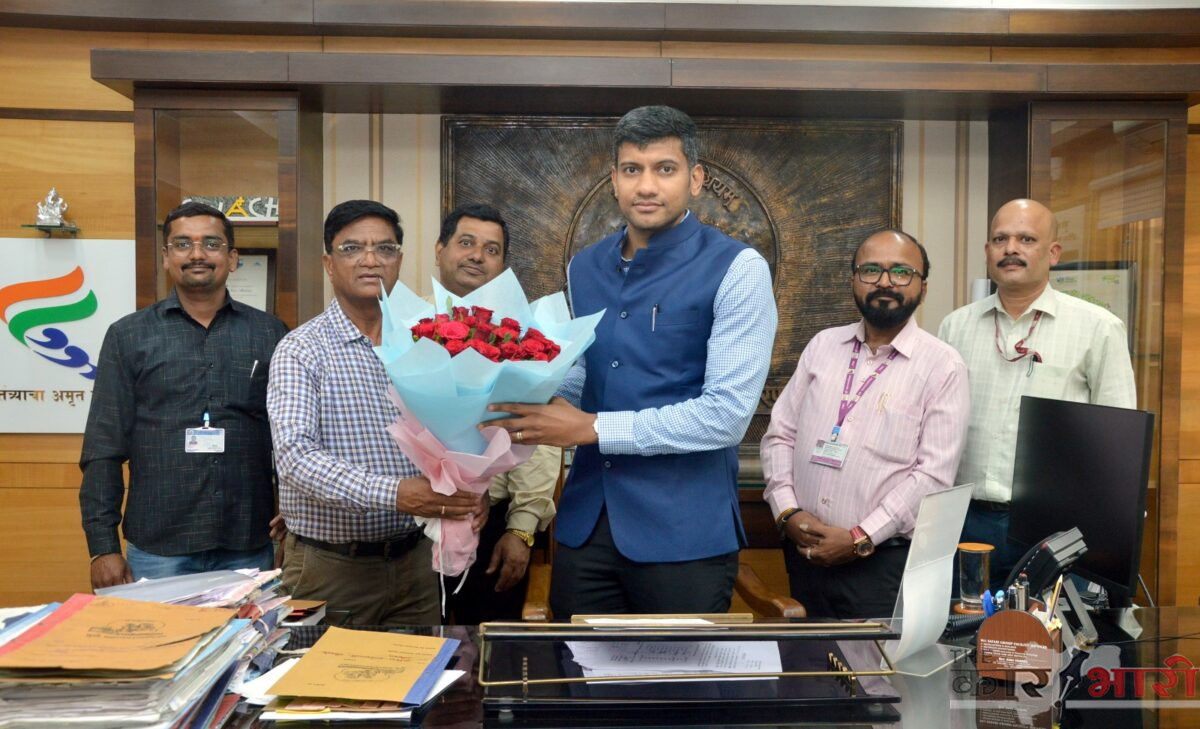 Prajit Nair IAS | प्राजीत नायर यांनी स्वीकारला अतिरिक्त महापालिका आयुक्त (इस्टेट) पदाचा पदभार!