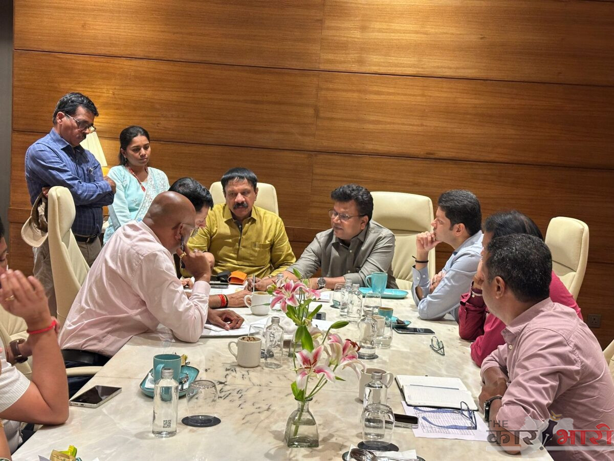 Shrinath Bhimale on Pune Traffic | कोरेगाव पार्क–कल्याणी नगर–मुंढवा परिसरात वाहतूक कोंडी कमी करण्यासाठी उपाययोजनांना गती  | स्थायी समितीचे अध्यक्ष श्रीनाथ भिमाले यांची माहिती