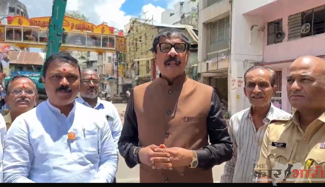 Bahavni Peth Palakhi | भवानी पेठेतील पालखी विठोबा मंदिर परिसराचा कायापालट सुरू | वारकऱ्यांसाठी प्रशस्त विसावा उभारणार Bahavni Peth Palakhi | भवानी पेठेतील पालखी विठोबा मंदिर परिसराचा कायापालट सुरू | वारकऱ्यांसाठी प्रशस्त विसावा उभारणार