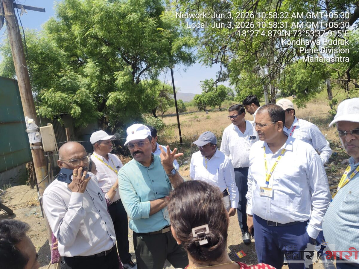 Pune Breaking News | कात्रज कोंढवा रस्ता – जागा देण्यास टाळाटाळ करणाऱ्या नागरिकांकडून आता सक्तीने पोलीसांमार्फत ताबा!