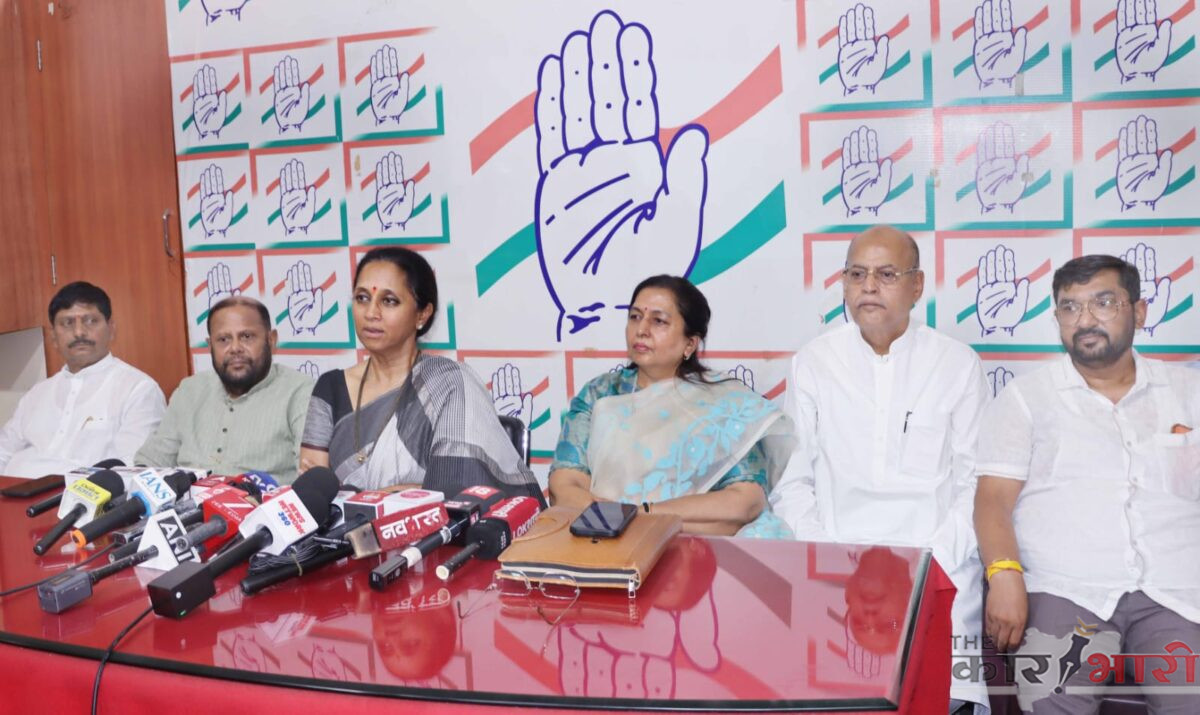 MP Supriya Sule | महाविकास आघाडी म्हणून महापालिकेमध्ये विरोधकाची भूमिका  योग्य रितीने राबविणार | खासदार सुप्रिया सुळे