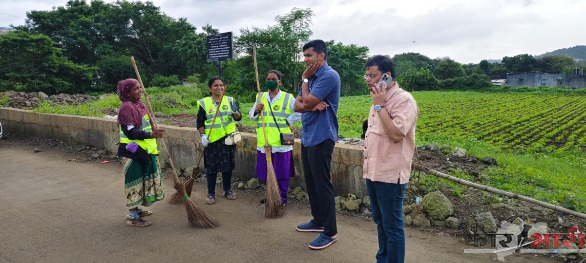 Prajit Nair IAS | सुस गावातील स्वच्छतेची पाहणी; अतिरिक्त आयुक्तांनी दिल्या उपाययोजनांच्या सूचना